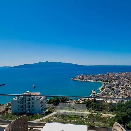 Sunset Shoreline Saranda - Sea View - Free Private Parking - Pool Exterior photo
